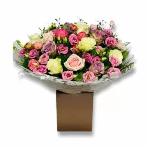 Pastel Passion Bouquet Side View